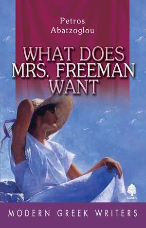WHAT DOES MRS. FREEMAN WANT